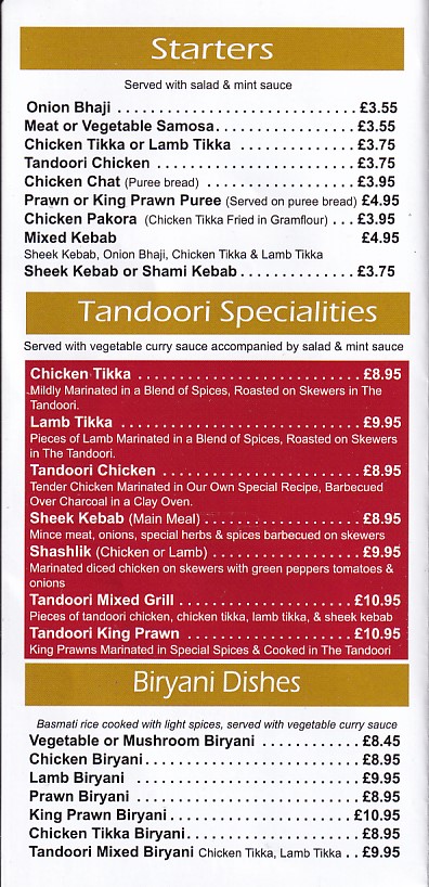 Rozi's Indian in Colwyn Bay LL29