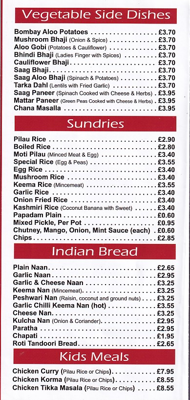 Rozi's Indian in Colwyn Bay LL29